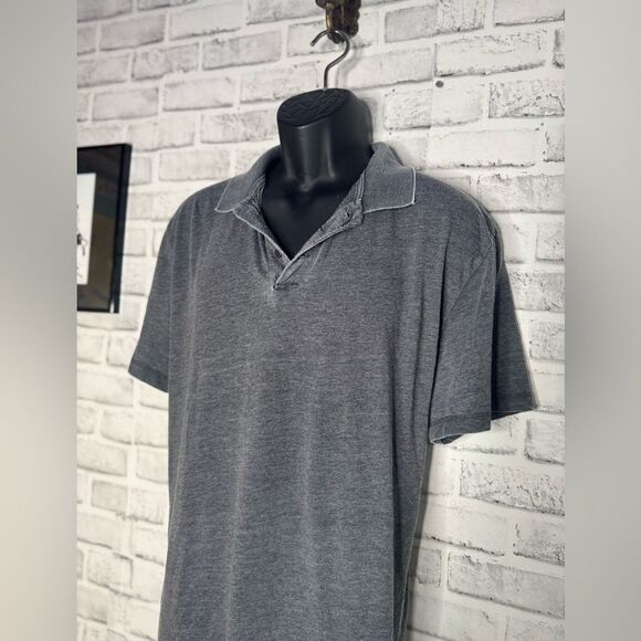 Lucky Brand Ultra Soft Gray Polo Shirt Size XL - Picture 3 of 5